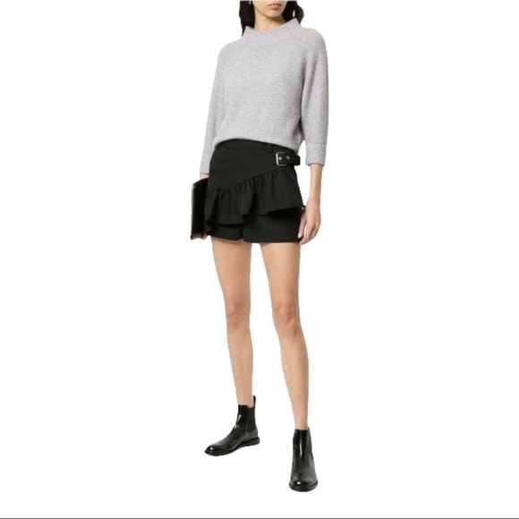 3.1 Phillip Lim Ruffled-Apron Short - Picture 4 of 11